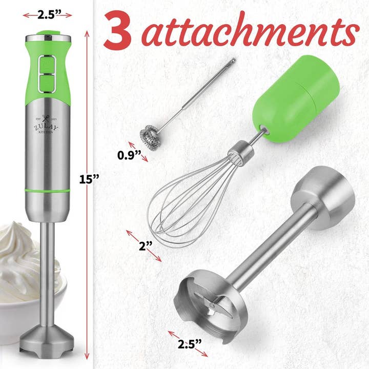 Zulay Kitchen - Wholesale Blender - Immersion Blender Handheld 500W - 8 Speed9