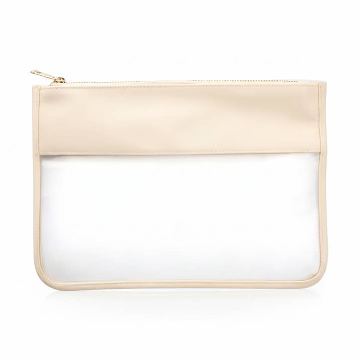 Bolsa Transparente Multiusos-Beige para venta al por mayor de Morxy LLC