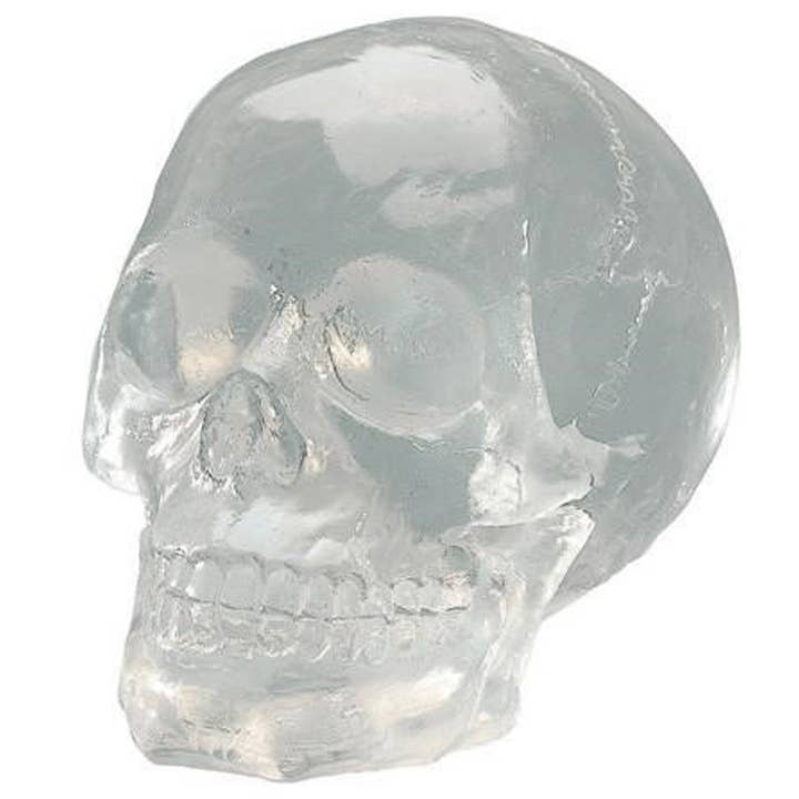 Pacific Trading - Wholesale Decorative Figurine - Crystal Translucent Skull Head