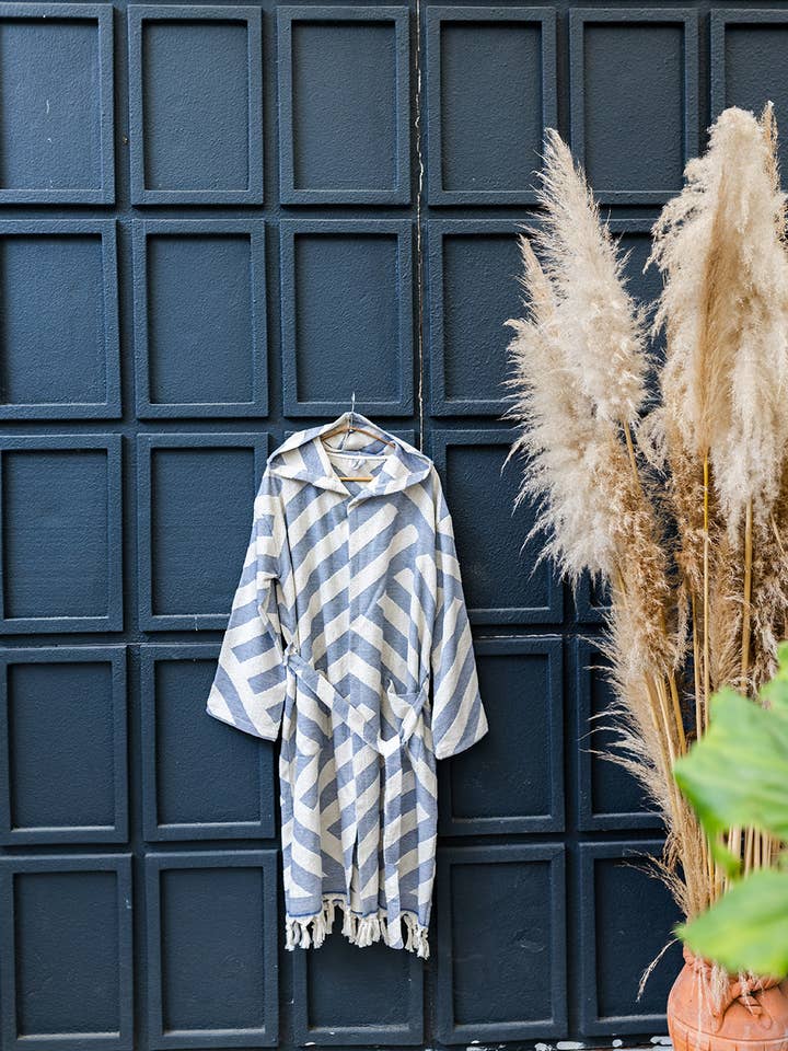 Kikoya - Wholesale Badjas - Uniseks - Kikoya lichtgewicht badjas met capuchon van Turks katoen, Raised Terry35