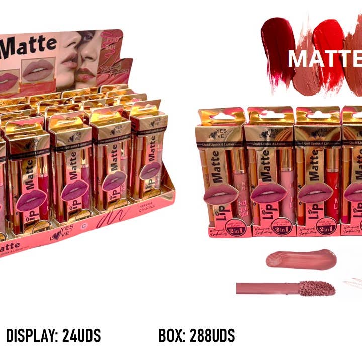 SET EYELINER BLYERT+MATT LÄPPGLANS 24H för wholesale av Yes Love Cosmetics
