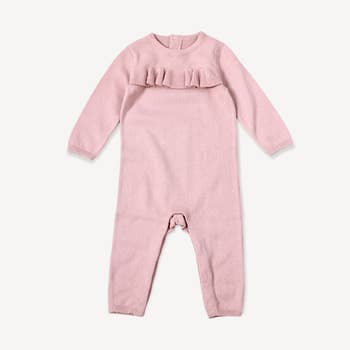 Wholesale Milan Sweater Knit Button Baby Jumpsuit (Organic Cotton) for ...