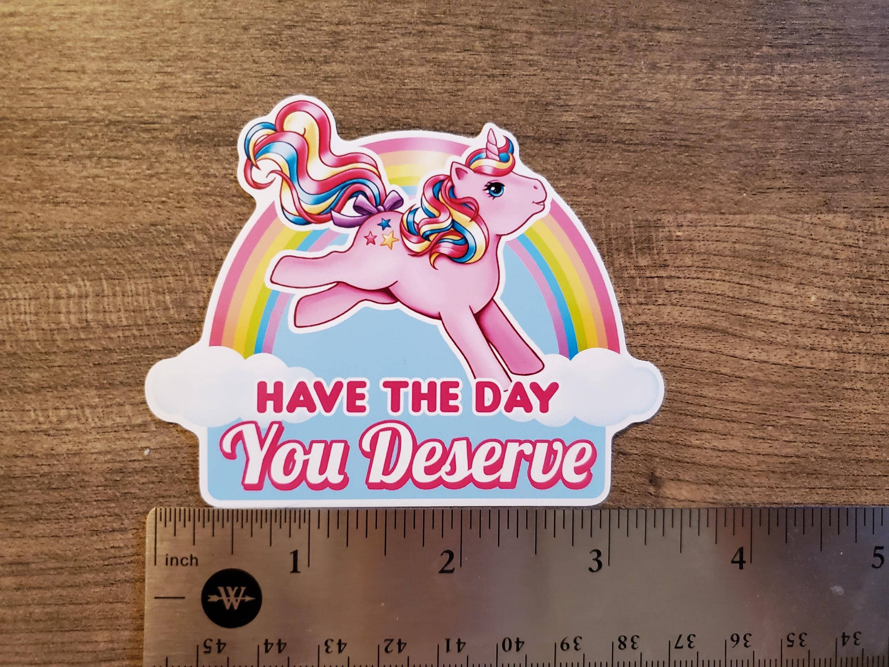 Evalesco Design - Wholesale Sticker - Have the Day You Deserve My Little Pony Vinyl Stickers3