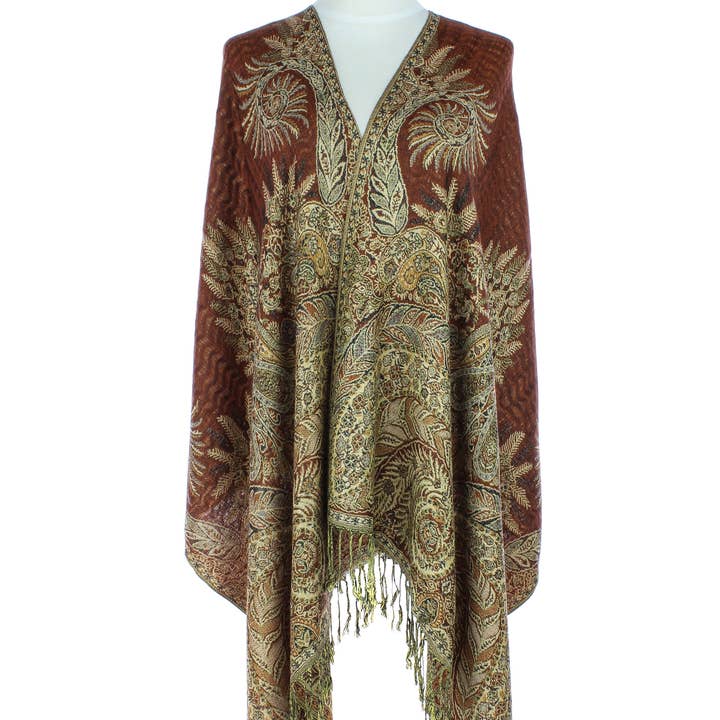 Original USA - Wholesale Scarf - Women's - Pashmina Floral14