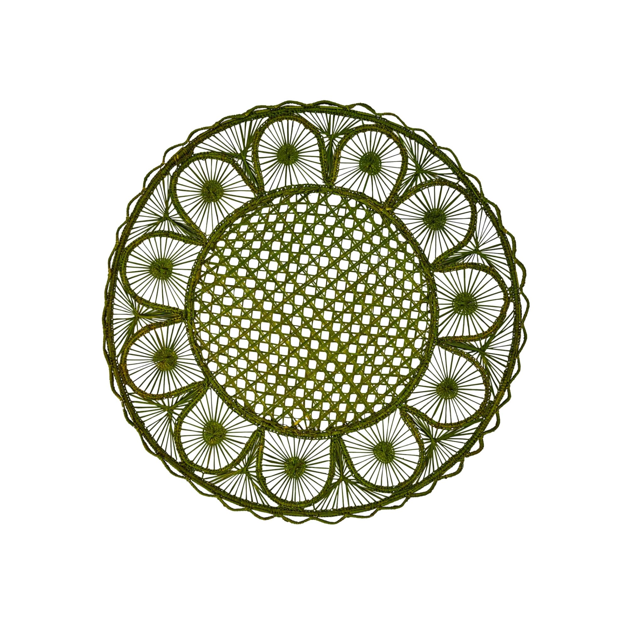 Coro Cora™ - Vendita all'ingrosso Tovagliette - Tovaglietta Nube in palma Iraca - Set da tavola in rafia di paglia1