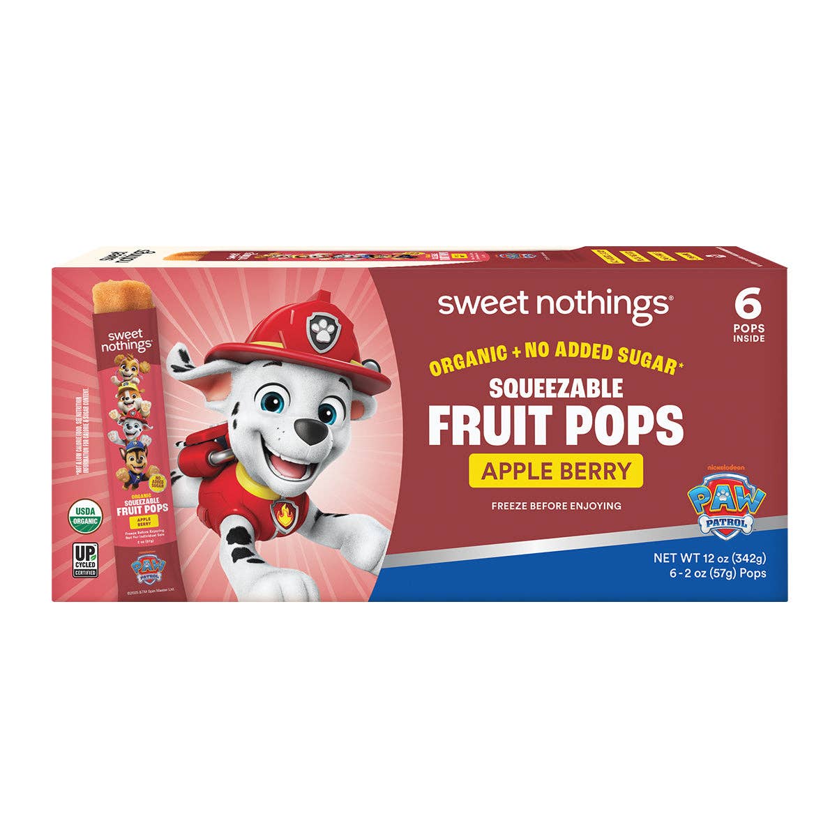 Sweet Nothings - Wholesale Fruit Snacks - Apple Berry Squeezable Fruit Pops - Freeze At Home8