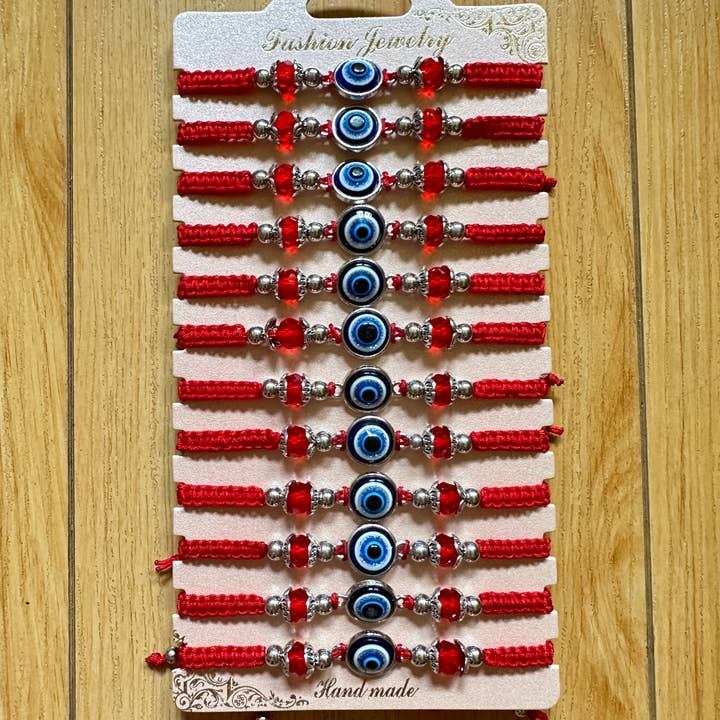 Evil Eye Adjustable Stack Bracelet for wholesale by ZKY Wholesale