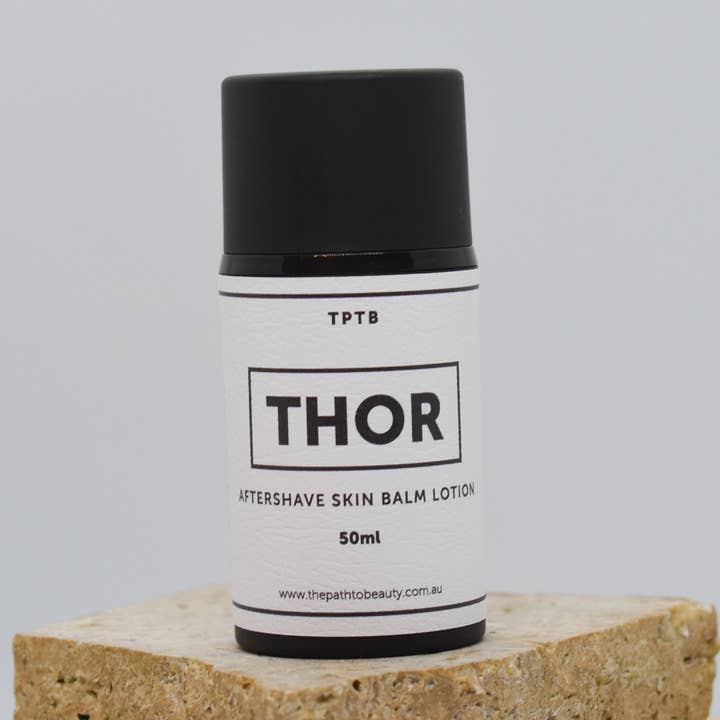Loción bálsamo para después del afeitado THOR para venta al por mayor de The Path to Beauty
