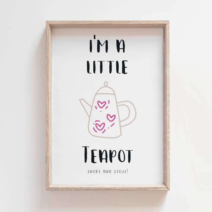 I'm a Llitte Teapot for wholesale by Pig and Bear