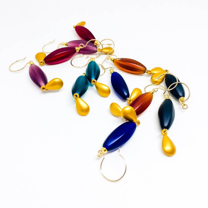 Boucles d'oreilles Liz pour la vente par Salt California