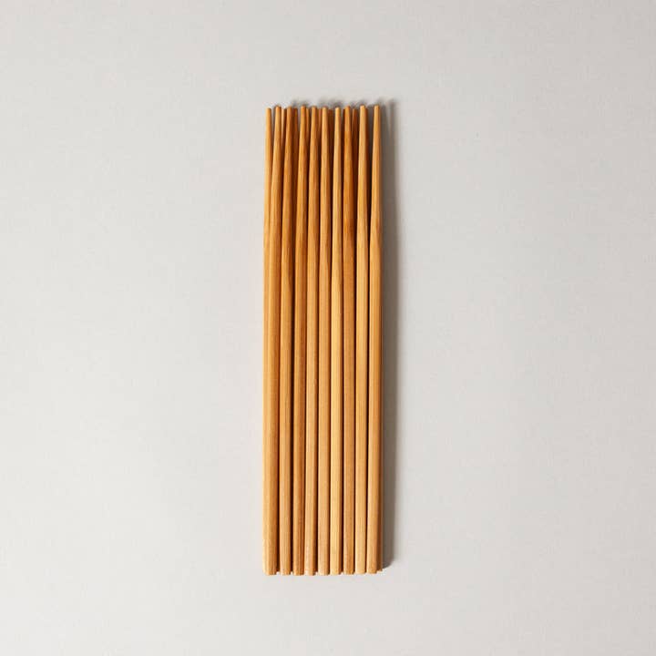 Morihata International Ltd. Co. - Wholesale Chopsticks - Susu Round Bamboo Chopstick Set - Natural, Set of 102