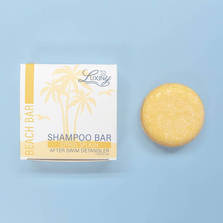 Solid Shampoo Bar | Citrus Splash Beach Bar | Plasticvrij voor wholesale door Luxiny Products - Luxurious Bath and Body
