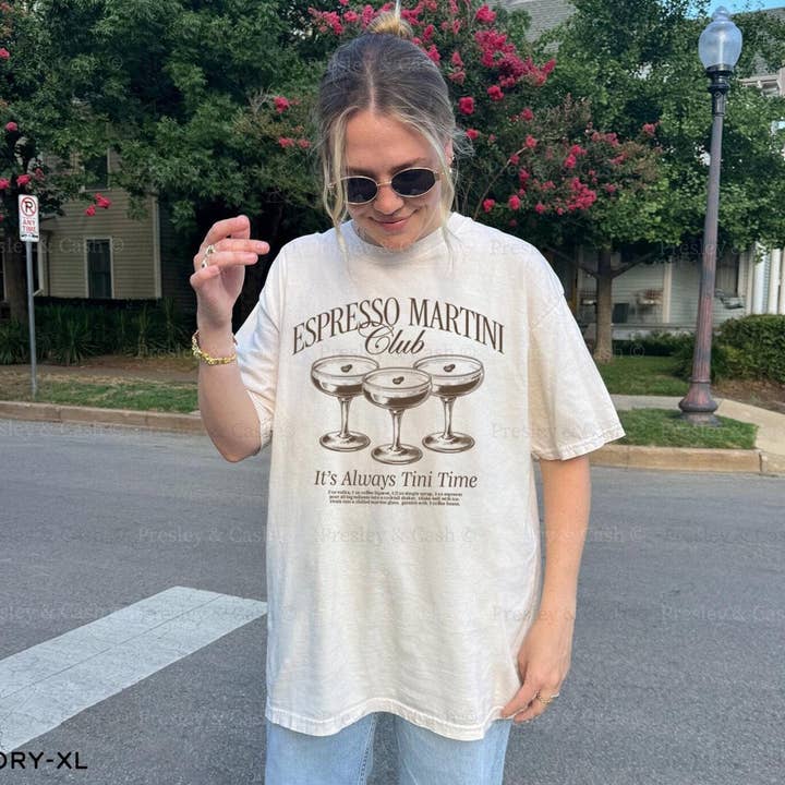 Espresso Martini Club - Comfort Colors for wholesale by Presley And Cash