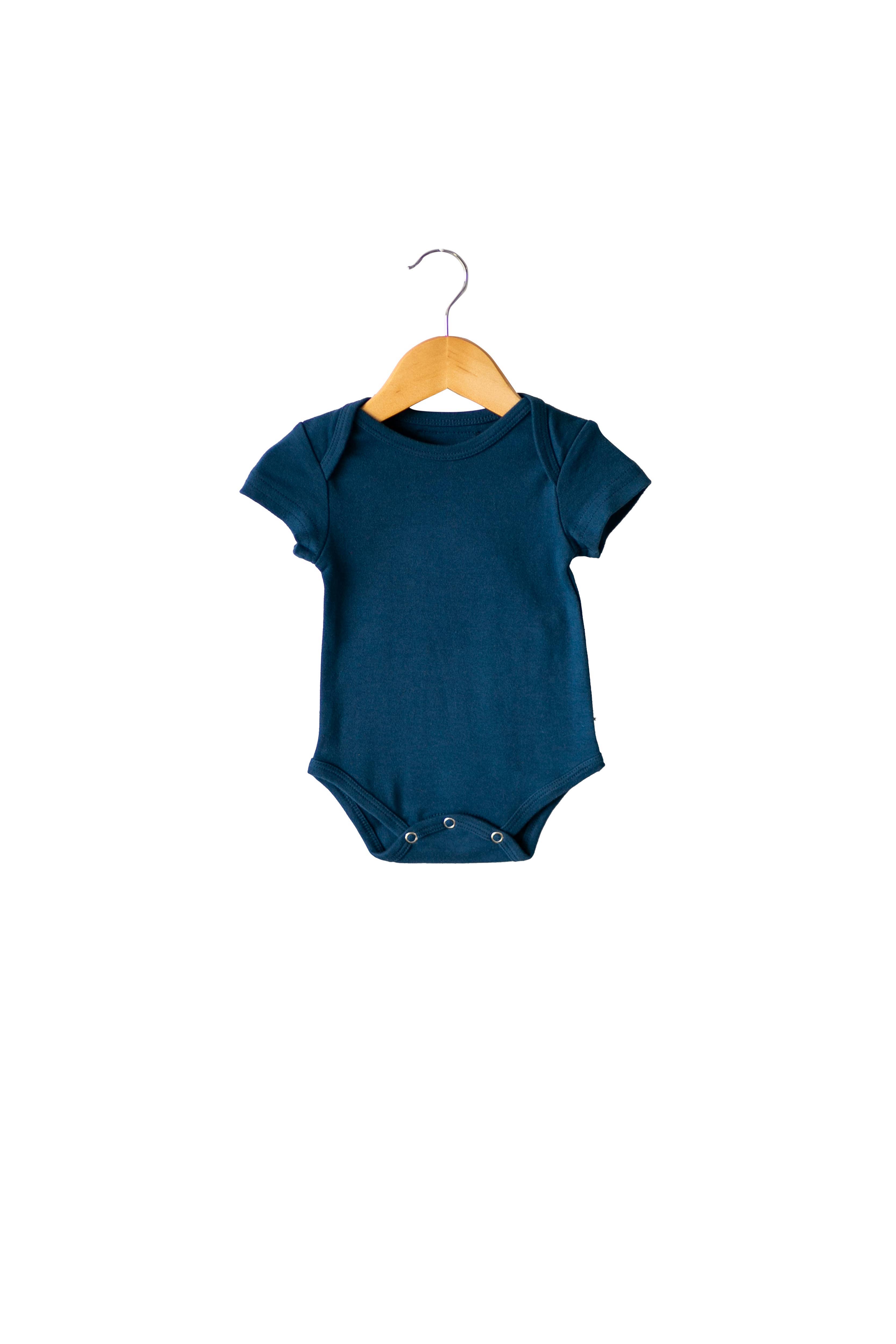 Modern Burlap - Wholesale Bodysuit (Non-Footed) - Baby - Organic Short Sleeve Bodysuit | Solids & Prints15