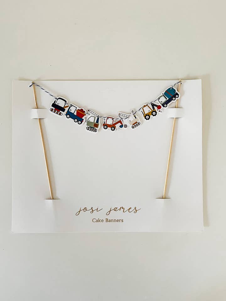 Builder Cake Banner for wholesale by Josi James