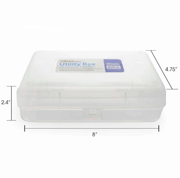 USA HomeMax – wholesale Storage Bin – Multipurpose Utility Box - Clear1