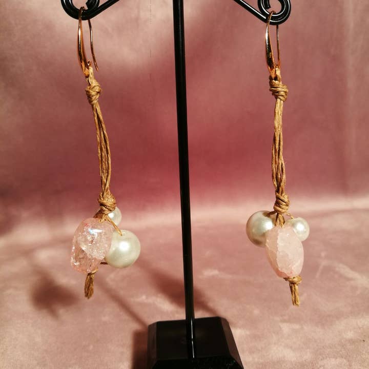 Forma&Colore - Wholesale Dangle Earrings - Navona Earring - version with natural gemstones5