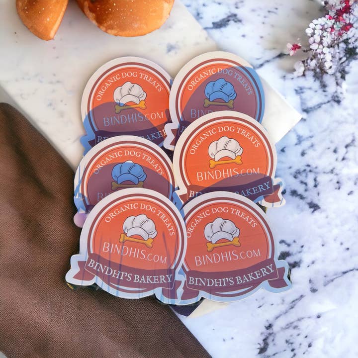 BINDHI'S - Wholesale Sticker - Bakery Logo Sticker2
