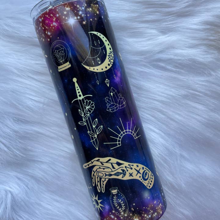 Gobelet maigre Celestial 20 oz pour la vente par Blackrockcreations