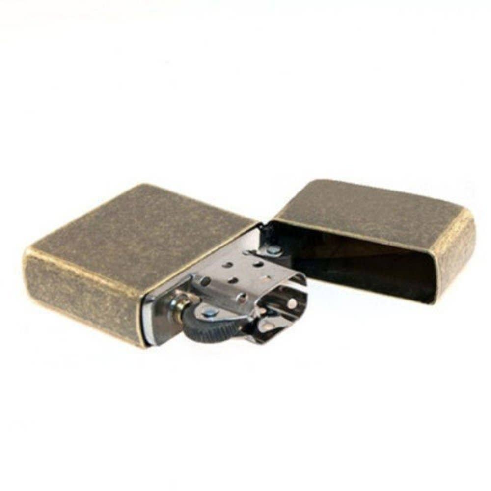 Benhalex - Wholesale Lighter - Zippo Antique Brass Rustic Windproof Lighter #201FB5