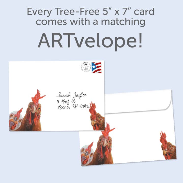 Tree-Free Greetings - Wholesale Birthday Card - What The Cluck Birthday 6 Pack 178772