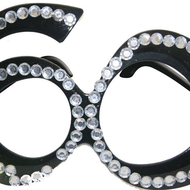 Glasses 60th Age - Black for wholesale by Folat