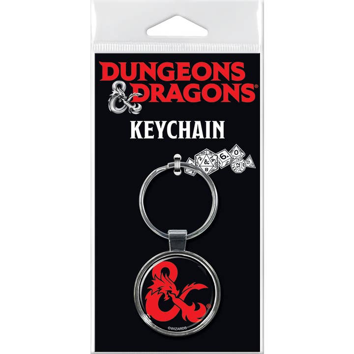 Dungeons & Dragons Ampersand Keychains for wholesale by Ata-Boy
