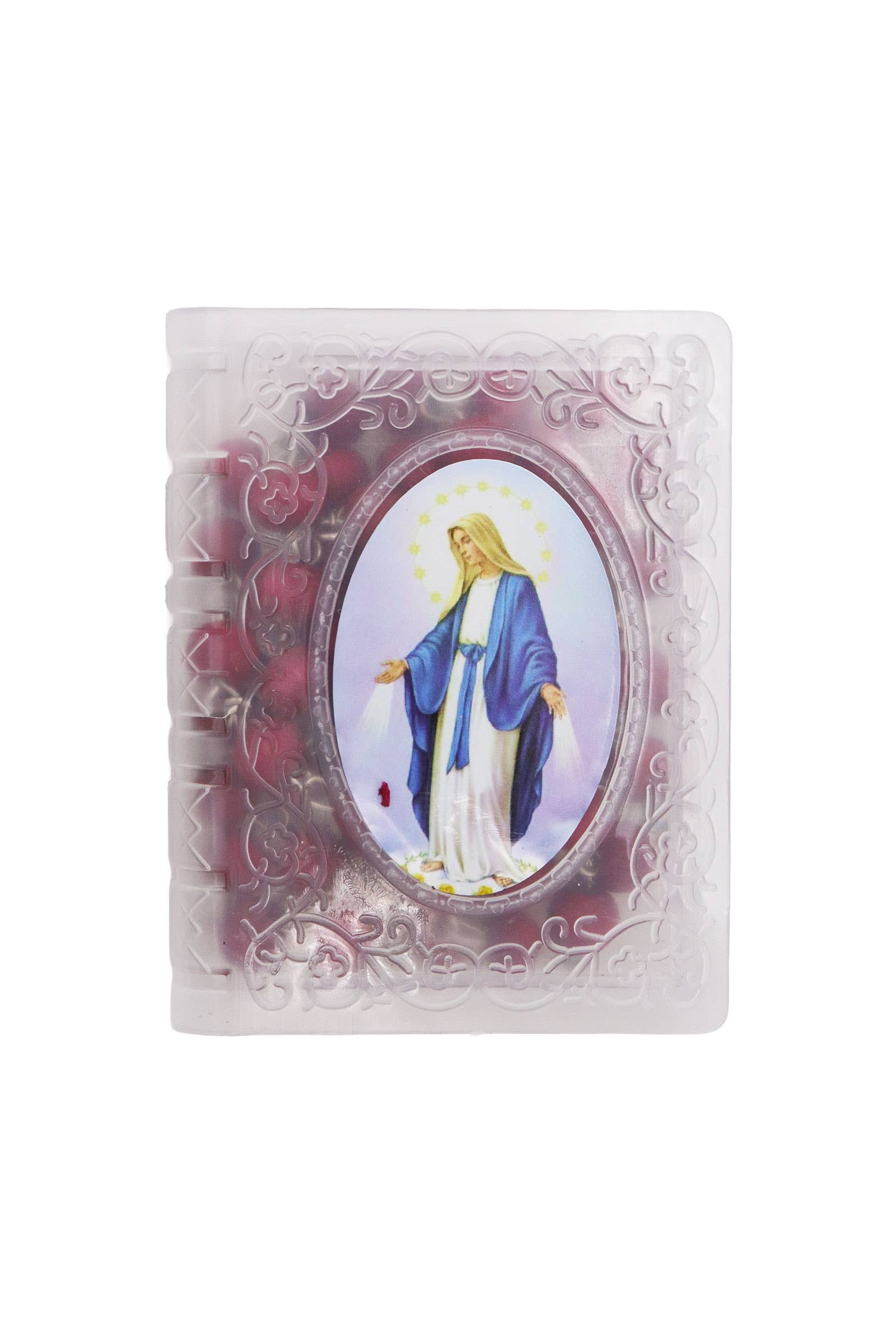 ASSORTED Cross Rose Wood Prayer Beads Rosary Necklace for wholesale on Faire14