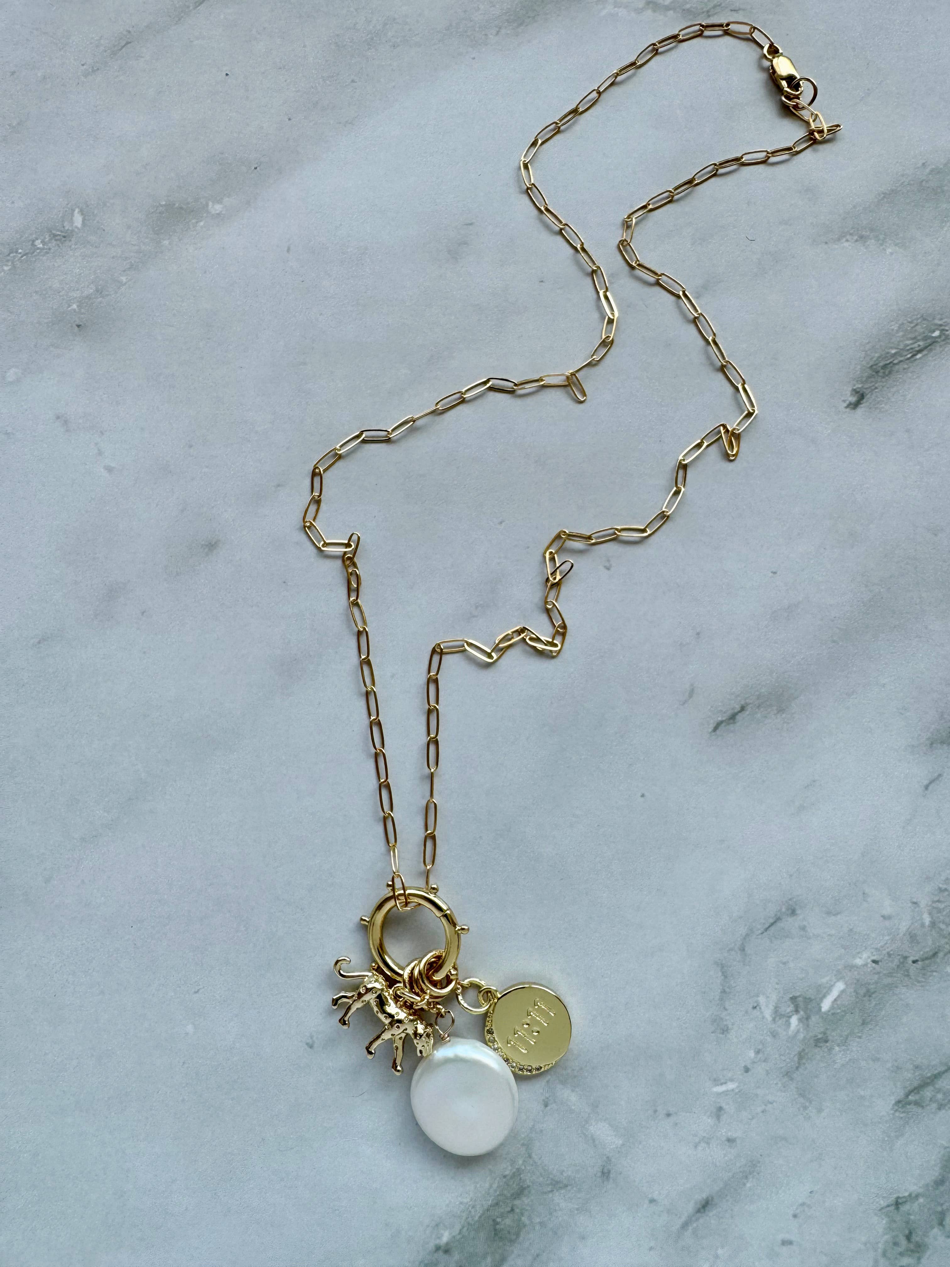 Jessica Matrasko Jewelry - Wholesale Link & Chain Necklace - Charm Bar Set of Three Marla Necklaces1