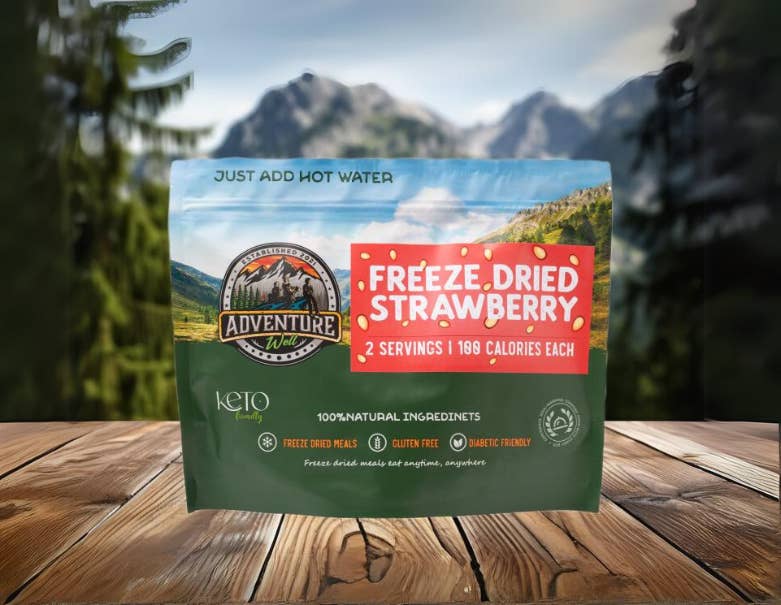 Adventure Well Outdoors - Wholesale Dried/dehydrated fruit - Freeze Dried Strawberry