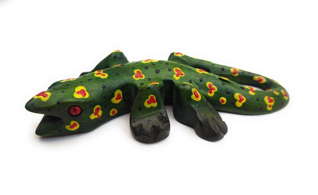 A Lost Art – wholesale Wood toy – Child – 6 Inch Day Gecko Sound5