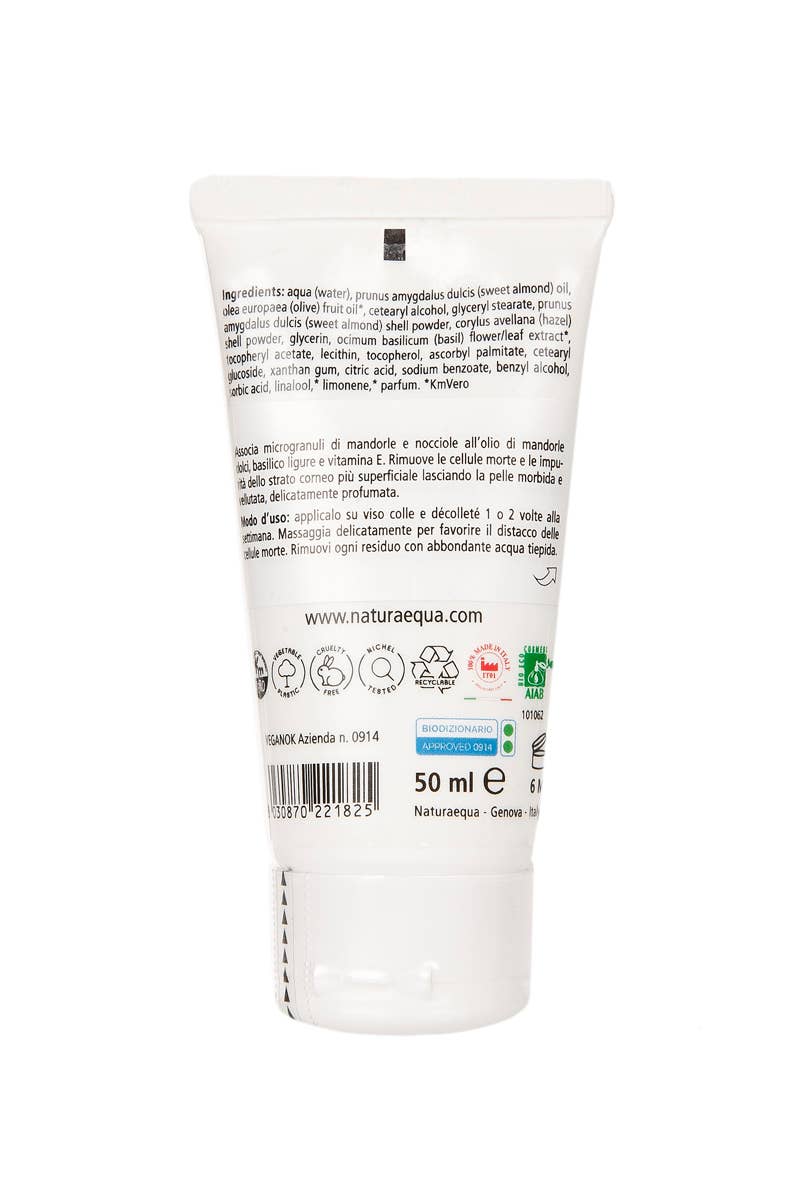 NaturaEqua - Wholesale Facial Exfoliant/Scrub - BIO almond face scrub cream1