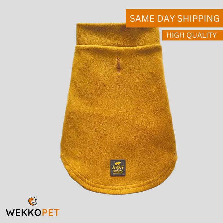 (LOT DE 5) GILET POUR CHIEN DE HAUTE QUALITÉ -Gilet cachet safran- Cadeau parfait pour les amoureux des chiens - Veste boutique WEKKOPET pour la vente par WEKKOPET