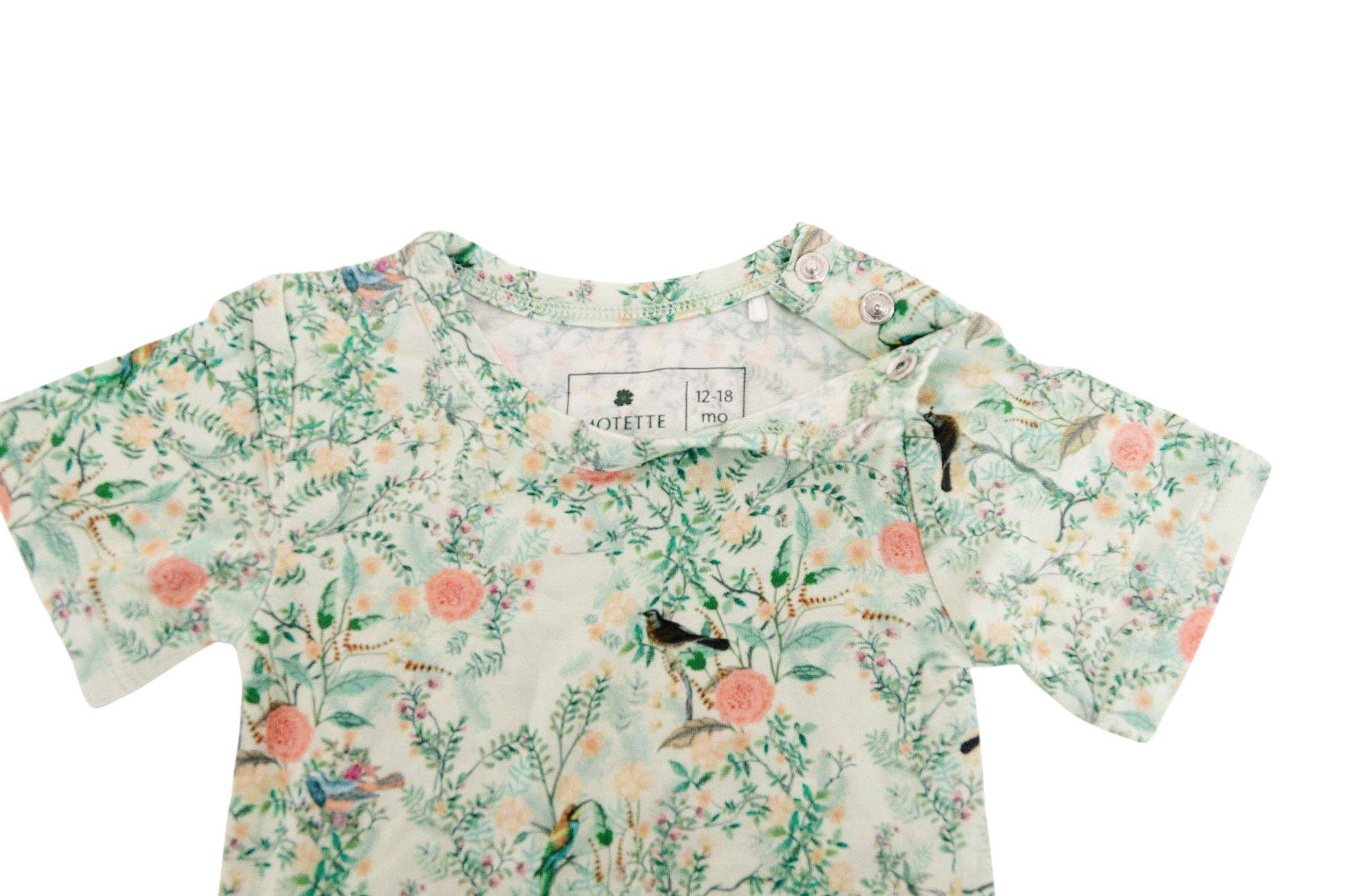 Motette - Wholesale Jurk - Baby - Salie Bloesem Bamboe Werveljurk met Rompertje5