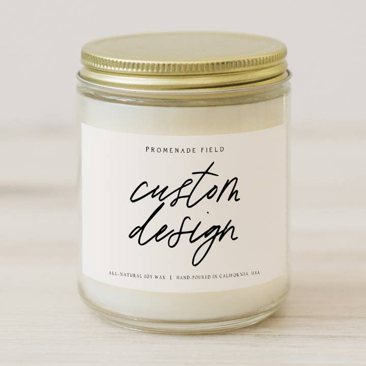 Erstellen Sie Ihre eigene Label Soy Candle für den Großhandel von Promenade Field