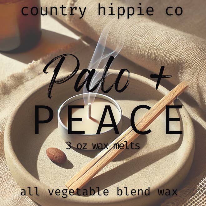 Palo + Peace Cera Derretida 85 g por atacado de Country Hippie Co.