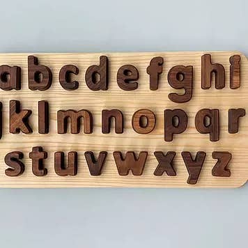 Puzzle de letras del alfabeto de para venta al por mayor de PoppyBabyCo