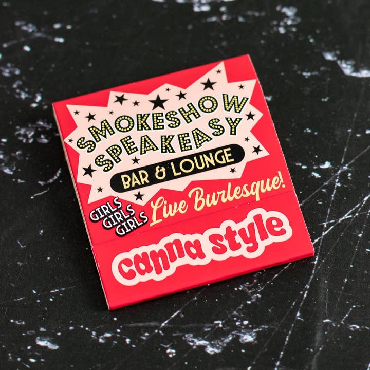 Canna Style - Wholesale Matches - BURLESQUE MATCHBOOK