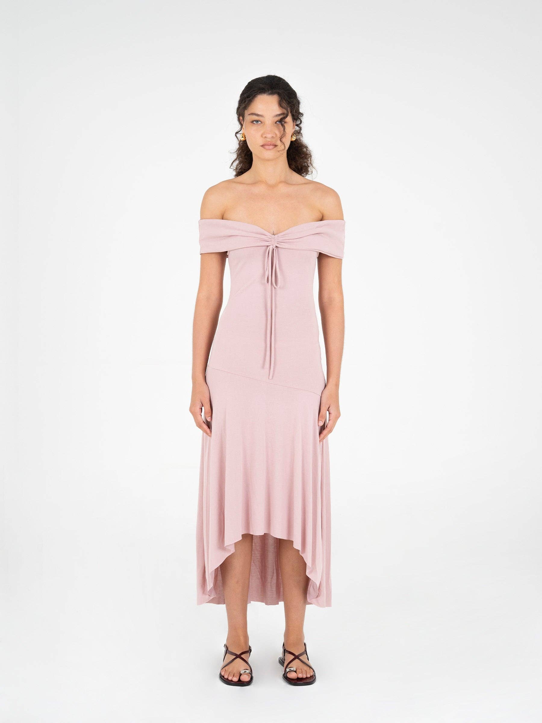 CARMEN SAYS - Wholesale Dress - Women's - Vestido de Intimidad Rosa1