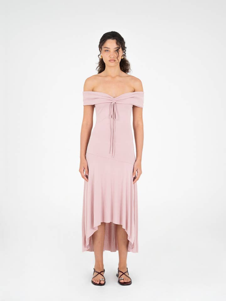 CARMEN SAYS - Wholesale Dress - Women's - Vestido de Intimidad Rosa1