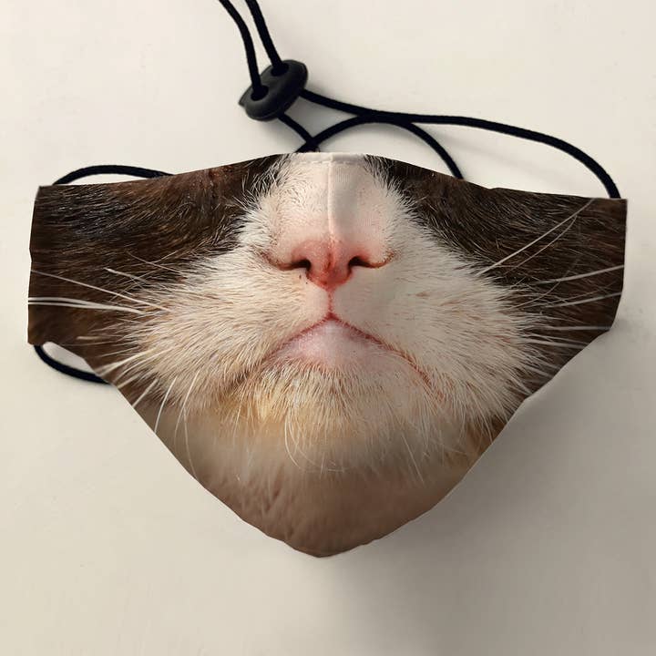 Grinig katt ansiktsmask för wholesale av Maskalike