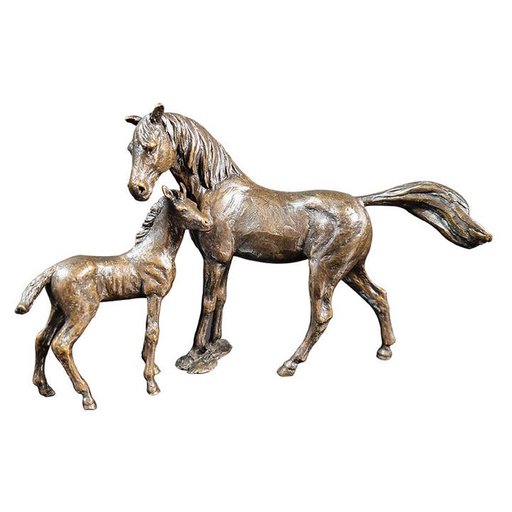 Mare & Foal (1170) for wholesale by Richard Cooper Bronze