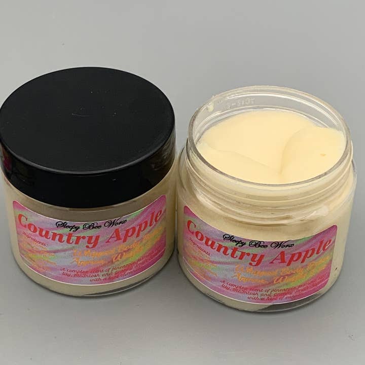 Country Apple Whipped Body Butter for wholesale by Sleepy Bee Worx