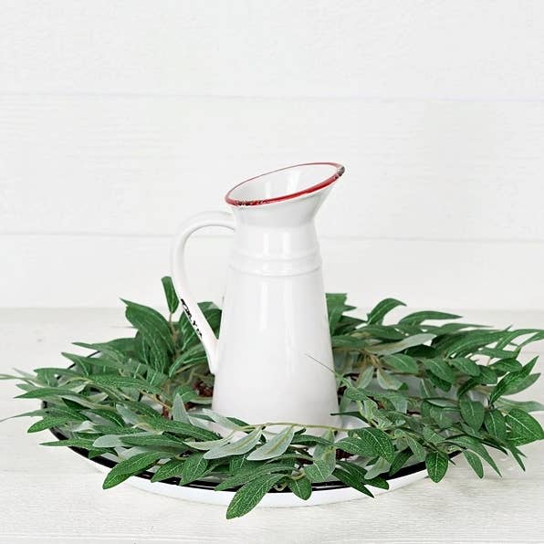 Impressive Enterprises, Inc. - Wholesale Wreath - 31262- 16in(6.5) Wreath-Olive Leaves-4