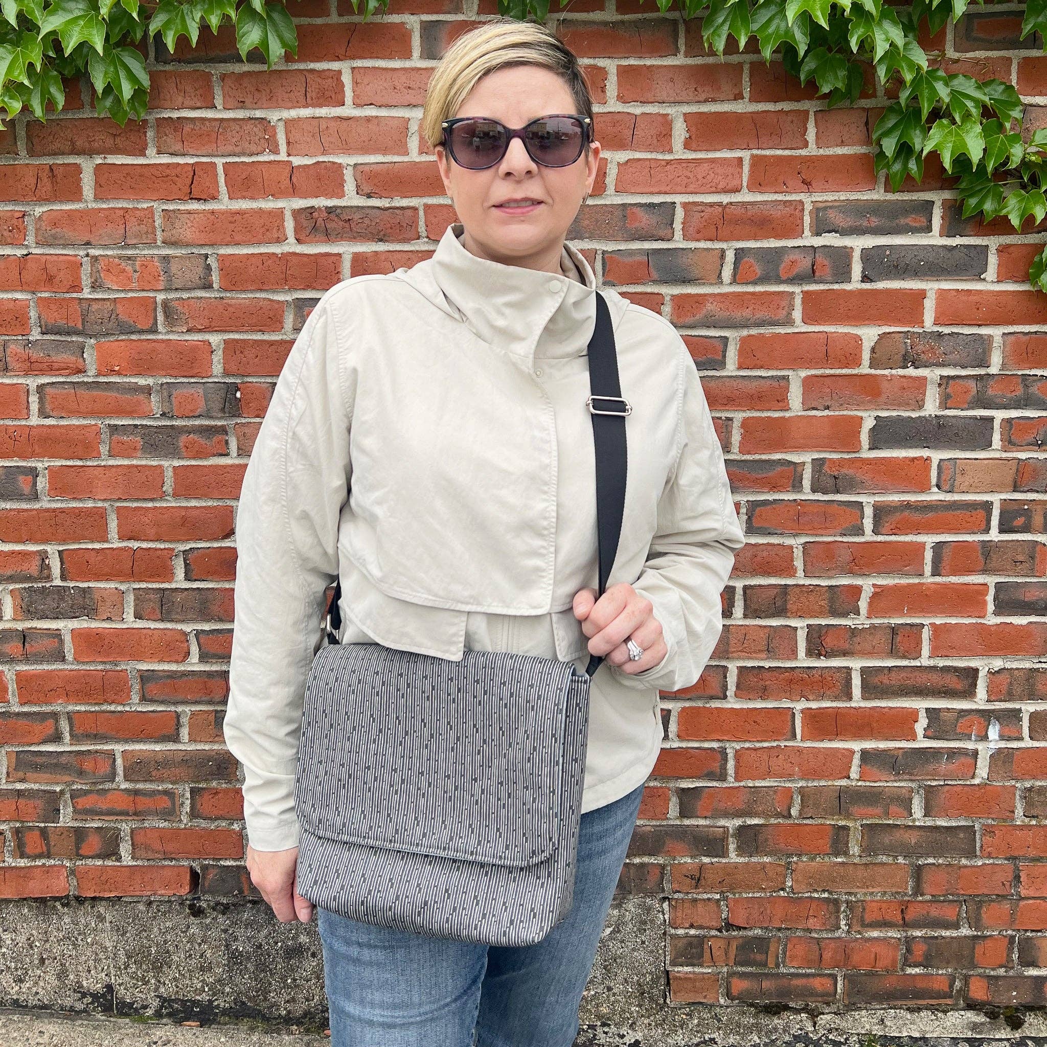 Crosscut Sewing Co. - Wholesale DIY Craft Kit - Messenger Bag Sewing Kit - DIY Beginner Sewing Project Kit Kids and Adults31