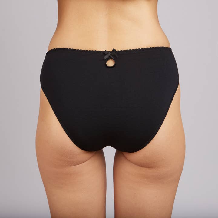 Conte Elegant – wholesale Underwear – Women's – Cotton Panties Milavitsa 230360 - Medium-Waisted Slip4