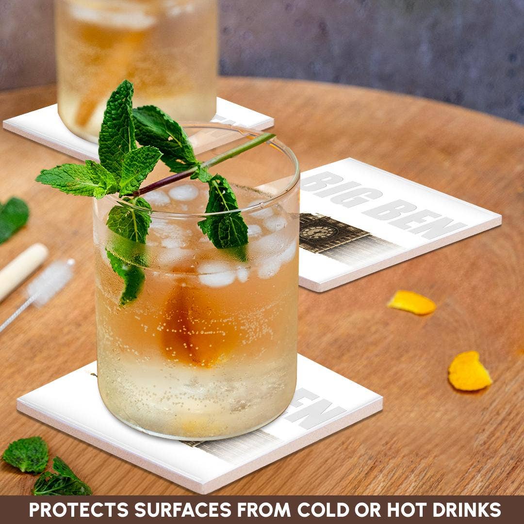 3dRose - Wholesale Coasters - 3dRose, Big Ben Landmark, Coaster2