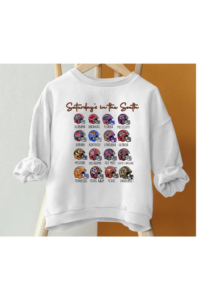 Tiny trendz teez - Venta al por mayor Sudadera - Niños - Sudadera infantil Saturdays in the South0