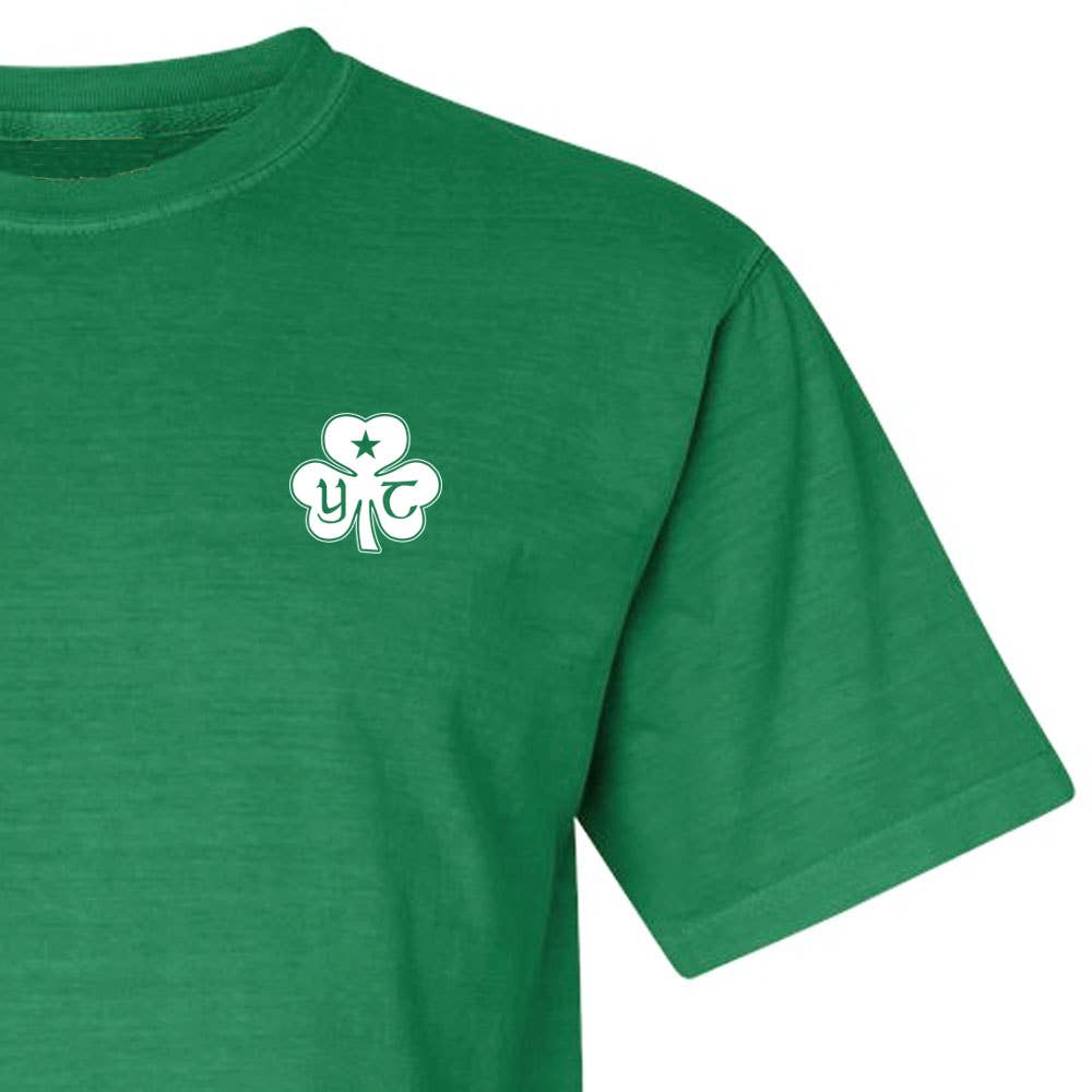Charleston Apparel – Engroshandel T-shirt med print - Unisex – Celtic Clover Shirt, der kan tilpasses Irish Green St. Patrick's1