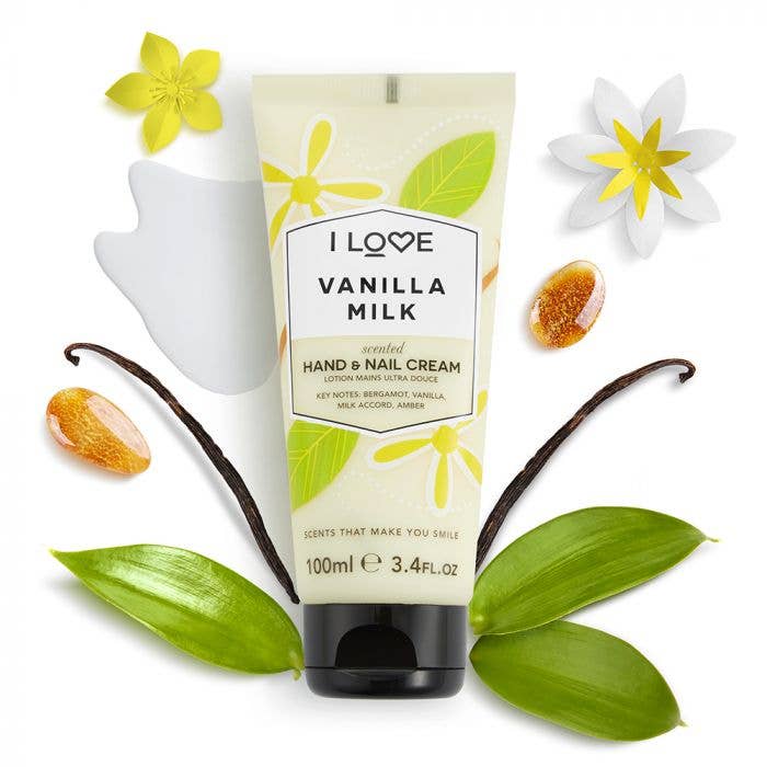 I LOVE – wholesale Hand cream/lotion – Vanilla Milk Hand and Nail Cream1